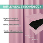 NICETOWN Total Shade Curtains and Draperies, Heavy-Duty Full Light Shading - Image 6