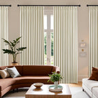 Pinch Pleated Linen Curtains 100% Blackout 108 Inches Long - Image 6