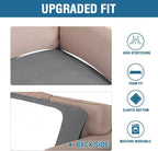 H.VERSAILTEX Super Stretch Individual Seat Cushion Covers Sofa Covers Couch - Image 6