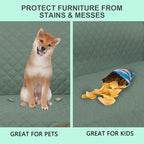 Reversible Chair Covers for Recliner Oversized, Water Repellent, Chair - Image 6
