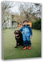 Custom Canvas Prints with Your Photos Custom Wall Art Personalized Canvas Pictures for Pet/Family Gifts for Mom/Men/Women (12'' W x 18'' H)