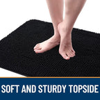 OLANLY Dog Door Mat for Muddy Paws 44x32, Super Absorbent Chenille Mud Mat | - Image 4