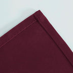 Blackout Curtains 52 x 120 Inch Long Burgundy Red Curtains Set of 2 Panels Room - Image 7