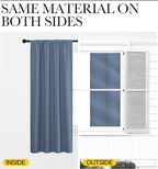 NICETOWN Kitchen Curtains, Short Blackout Curtains & Drapes, Thermal Insulated - Image 6