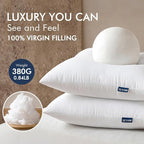 MIULEE 16x16 Throw Pillows Inserts 4 Pack, Decorative Pillows - Image 4