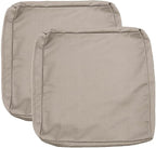 Sqodok Outdoor Cushion Covers 25x25 inch, Wicker Chair by Sqodok