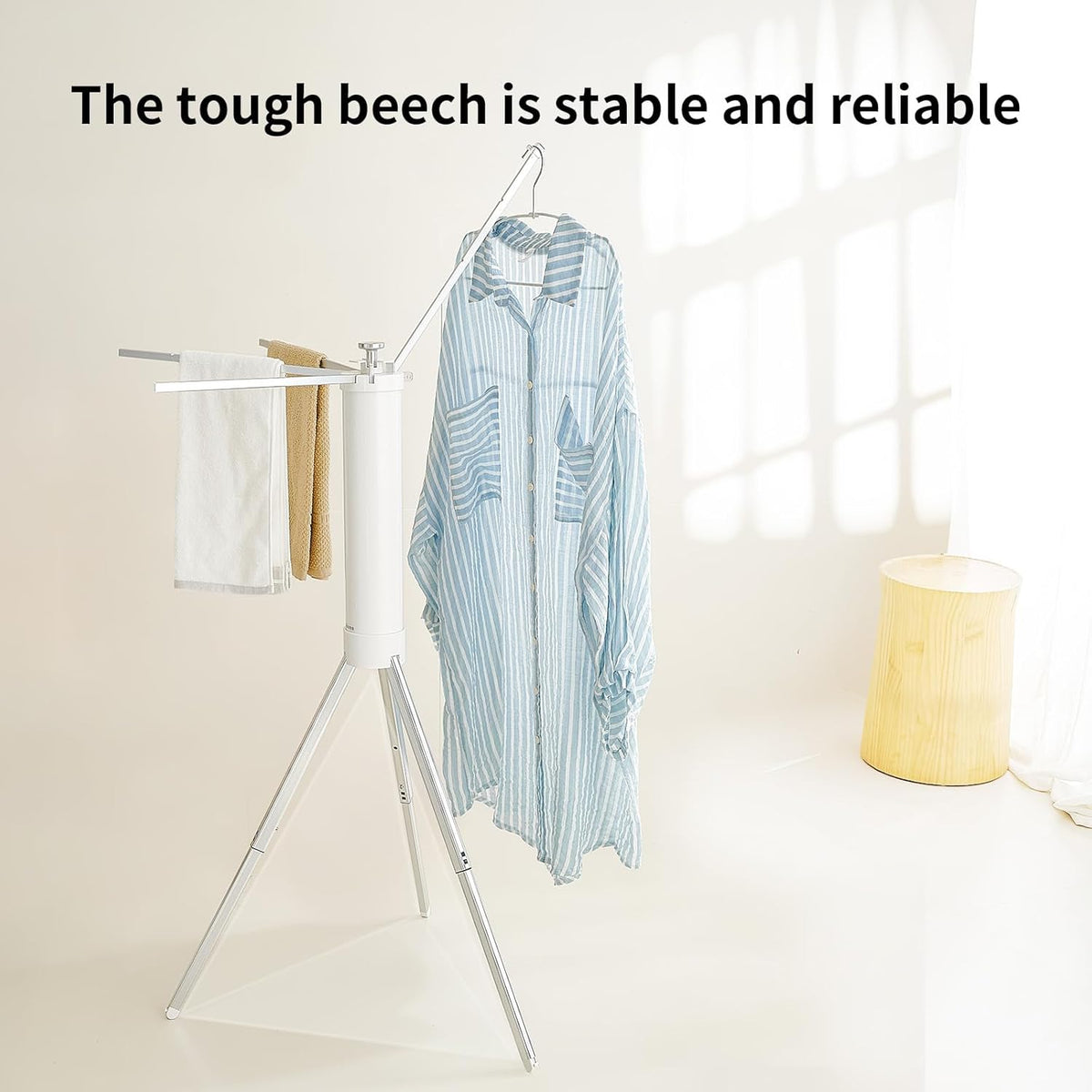 JOOM Clothes Drying Rack Portable Foldable - Drying Rack Clothing Space Saving,Collapsible Drying Rack for Laundry,Travel,Indoor,Outdoor. Folding Clothing Rack Home and Travell (Small Rack)