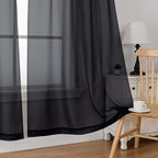 Simplebrand Black Valances 14 Inches Long - Image 4