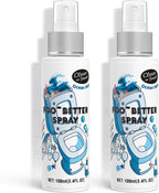 Clean-n-Fresh Toilet Spray, Ocean Mist, Air Freshener Bathroom Spray, Toilet Bathroom Odor Deodorizer, 6.8 Fl.Oz - Sea Salt, Jasmine & Bergamot