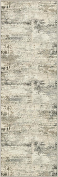 3x10 Washable Runner Rug：Modern Abstract Soft Carpet Ash Brown | by FXRHLP
