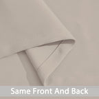 Yakamok Room Darkening Curtains 62x84 inch Length Natural-Living Room | 2 panels - Image 6