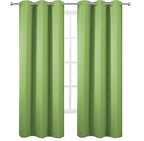 Light Green Thermal Blackout Curtains/42 x 95 Inch/Set of 2 Panels Room - Image 2