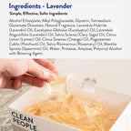 The Clean People Laundry Detergent Pods - Hypoallergenic Laundry Pods - Ultra Concentrated, Recyclable Packaging, Stain Fighting - Lavender, 32 Pack