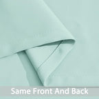 Yakamok Room Darkening Curtains 42x63 inch Length Aqua-Living Room | 2 panels - Image 5