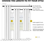 MIULEE Fall Blackout Curtains for Bedroom 2 Panel 40"x84" Long Burnt Orange | - Image 7