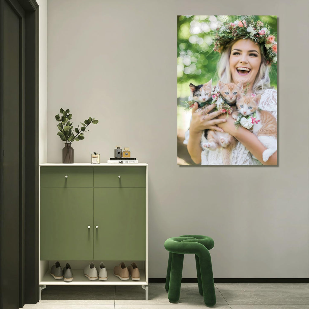Canvas Prints With Your Photos, Custom Poster On Canvas (Unframed 30x45) Transform Your Photos Into Stunning Framed Wall Art Digitally Printed Photo To Canvas Ideal For Home Decor Gifts Keepsakes