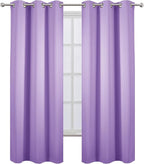 Blackout Curtains 38 x 84 inch/Lavender Curtains Set of 2 Panels/Thermal - Image 2