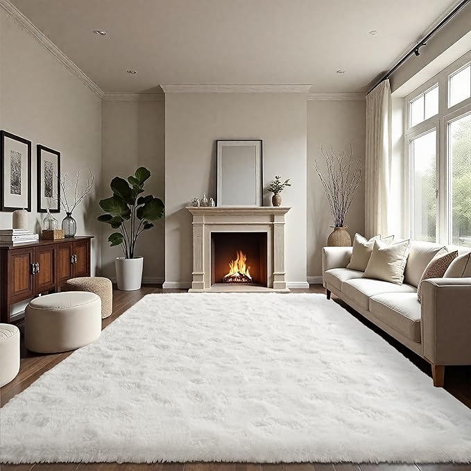 LOCHAS Area Rugs Fluffy Living Room Carpets - Image 7