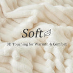 BEDELITE Ribbed Twin Blanket for Couch & Bed, Warm Yet Lightweight, Ribbed - Image 5
