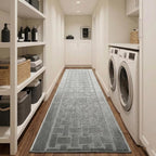 Runner Rug 34 ft, Extra Long Non-Slip Washable Rug, Rubber Backing, Rolled in - Image 9