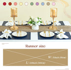 Sioloc Nude Cheesecloth Table Runner Fall Autumn Decor for Home 10ft Table Cloth for Tea Wedding Birthday Party Baby Bridal Shower Halloween Thanksgiving