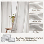 Pinch Pleated Extra Long 132 Inch High Ceiling Luxury Curtains - Image 5