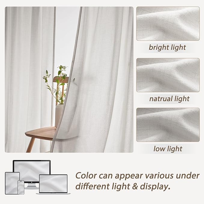 Pinch Pleated Extra Long 132 Inch High Ceiling Luxury Curtains - Image 5