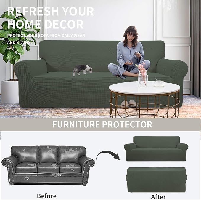 Easy-Going Stretch Couch Covers - Image 4