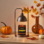 Fall Candles Set | 4 Pack Autumn Scented Candles, Soy Candles for Home Scented, Cozy Seasonal Candle Gifts for Women Men - Fall Scents of Cinnamon Roll/Pumpkin/Autumn Leaves/Apple Pie