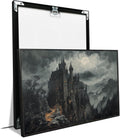 JFHCQJPK Vintage Castle Poster Dark Academy Victorian Gothic Castle Wall Art Poster Moody Mystical Art Print Suitable for Home Living Room Bedroom20x30in Metal blackFramed