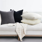 Topfinel Black and White Decorative Throw Pillow Covers Cushion Cases, Mix and - Image 4