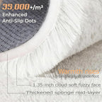 5x7 Area Rug for Living Room: Fluffy Shag Soft Washable Rugs Fuzzy Plush Indoor - Image 4