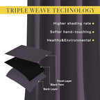 NICETOWN Insulated Curtains Blackout Draperies - Image 4