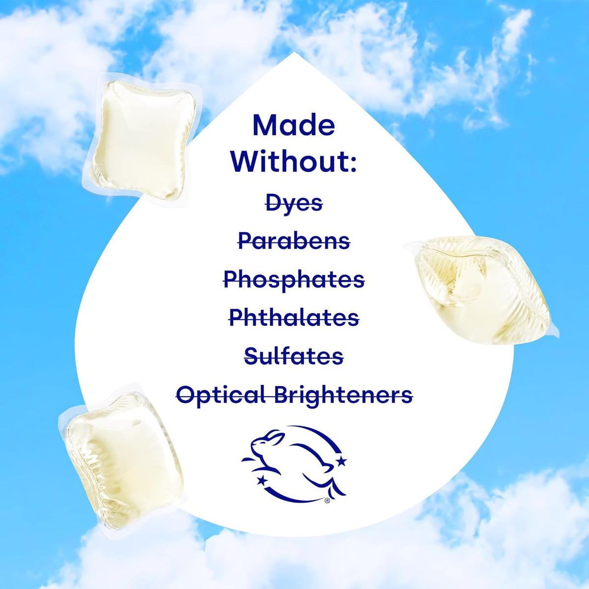 Dropps Odor & Stain Biobased Power Laundry Detergent Pods, Orange Blossom (64 Pods) - HE Compatible Laundry Pods for Fresh Clothes – Laundry Soap Supplies & Recyclable Paperboard Packaging