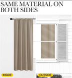 NICETOWN Blackout Curtains for Living Curtains, 2 Panels, 42 by 72, Room - Image 5