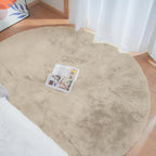 ORINOVA Round Rugs 8ft Shag Washable Fluffy Area Rugs - Image 2