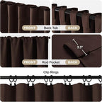 Joydeco Blackout Curtains 84 Inch Long - Image 2