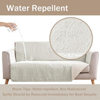 Quilted Grand Sofa Covers for 4 Cushion Couch, Couch Cover for Grand Sofa - Image 3