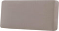 H.VERSAILTEX Super Stretch Individual Seat Cushion Covers Sofa Covers Couch Cushion Covers Slipcover Sets Thick Jacquard Textured Twill Fabric (1 Piece Sofa Cushion Cover, Taupe)