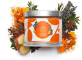 PartyLite Woodland Pumpkin 3-Wick Jar Candle – Autumn Spice & Cinnamon Scent, 25-45 Hours Burn Time, Clean-Burning, Harvest-Inspired Fragrance
