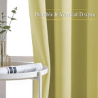 NICETOWN Room Darkening Curtains 90 inch Length - Image 5