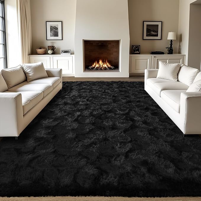 LOCHAS Area Rugs Fluffy Living Room Carpets - Image 8