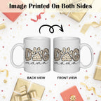 JINYO Dog Mama Mug, Dog Mom Coffee Cup, Dogs Lover Owner Gifts for Women, Pet Lover Gifts Ceramic Coffee Tea Mug 11 oz