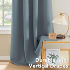 H.VERSAILTEX Bedroom Curtains Blackout Curtains - Image 8