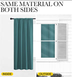 NICETOWN Blackout Curtains for Living Curtains, Three Pass Microfiber Noise - Image 7