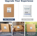 Black Sheer Curtain Panels 72 Inch Length, Light Filtering Window Curtain - Image 5
