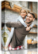 Laoife Custom Canvas Prints with Your Photos 16"x24" Wall Art, Custom photos on Canvas - Upload Your Image/Photo- Customizable photos, portraits and more, Ideal for Office, Living Room, Bedroom Wall Decor
