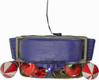 Carnival Funhouse Clown Theme Spooky Halloween Village Multi-Color LED Lights, Motion and Music 9.25" x 5.75" x 9.5"