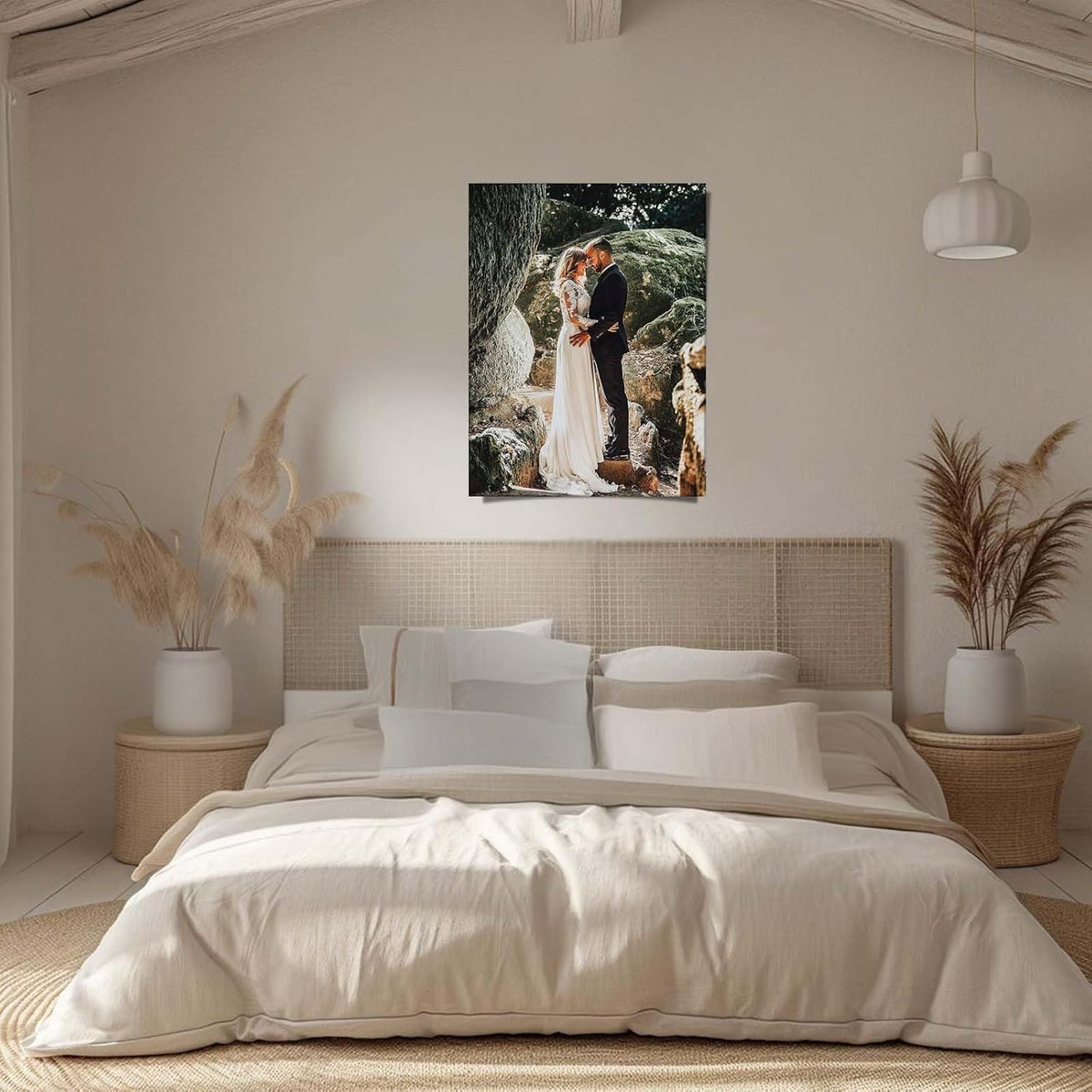Personalized Custom Canvas Prints: Photo On Canvas (Framed Canvas, 16x20) Transform Your Photos into Stunning Framed Wall Art Digitally Printed Photo To Canvas Ideal for Home Decor