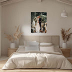 Personalized Custom Canvas Prints: Photo On Canvas (Framed Canvas, 8x8) Transform Your Photos into Stunning Framed Wall Art Digitally Printed Photo To Canvas Ideal for Home Decor, Gifts Keepsakes.